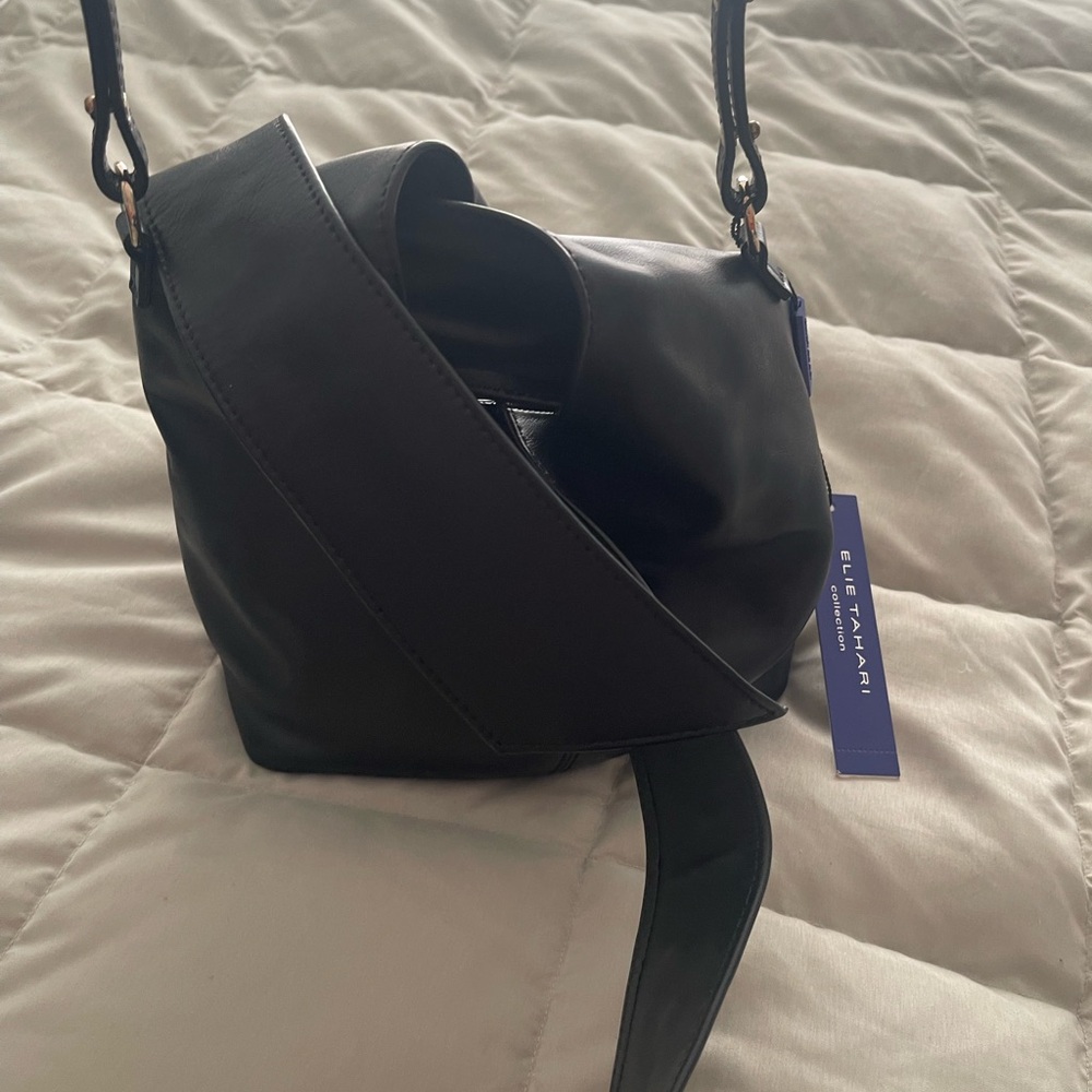 Elie Tahari Black Crossbody Bag